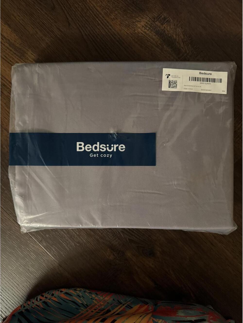 Bedsure | Gray Dorm Bed Sheets | Size Twin XL | NIB | 1064 - Picture 2 of 5